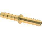 DIXON VALVE & COUPLING 1/4" ID Hose Barb: Brass Double Bolt Clamp 1780404C