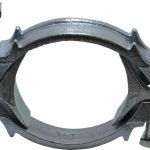 DIXON VALVE & COUPLING Double Bolt Clamp: Plated Iron 463
