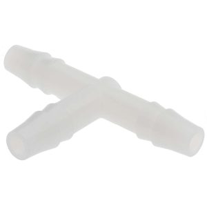 NEWAGE INDUSTRIES Barbed Tube Union Tee: 1/4" Barbs 5005070