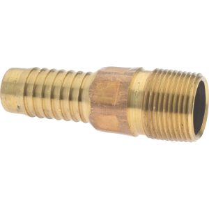 CAMPBELL FITTINGS 3/4" Pipe ID, Threaded Combination Nipple for Hoses HAB-3