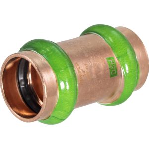 MERIT BRASS Copper Pipe Fittings; Fitting Type: Coupling without Stop ; Fitting Size: 3/4 ; Style: Press Fitting ; Connection Type: Push-to-Connect ; Material: Copper ; End Connection: Press MB12300