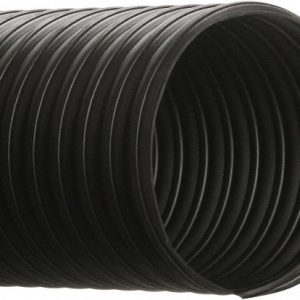 HI-TECH DURAVENT Blower Duct Hose: 6" ID, 6.00 in/Hg Vac Rating, 5.00 psi, Rubber 200106001025