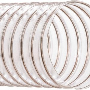 HI-TECH DURAVENT Blower Duct Hose: 4-1/2" ID, 15.00 in/Hg Vac Rating, 10.00 psi, PVC 202104502025