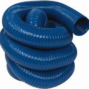 HI-TECH DURAVENT Blower Duct Hose: 5" ID, 14.00 in/Hg Vac Rating, 10.00 psi, PVC 202105004025