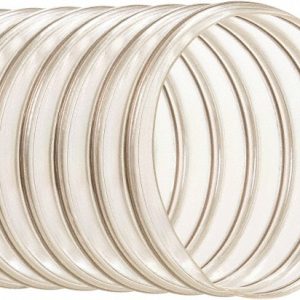 HI-TECH DURAVENT Vacuum Duct Hose: 6" ID, 14.00 psi, Polyurethane 203106002025