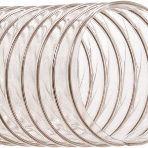 HI-TECH DURAVENT Blower Duct Hose: 10" ID, 1.75 in/Hg Vac Rating, 5.00 psi, PVC 202410002025
