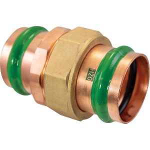 MERIT BRASS Copper Pipe Fittings; Fitting Type: Union ; Fitting Size: 3/4 ; Style: Press Fitting ; Connection Type: Push-to-Connect ; Material: Copper ; End Connection: Press MB33010