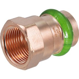MERIT BRASS Copper Pipe Fittings; Fitting Type: Female Adapter ; Fitting Size: 3/4 ; Style: Press Fitting ; Connection Type: Push-to-Connect; Threaded ; Material: Copper ; End Connection: Press x Thread MB22640