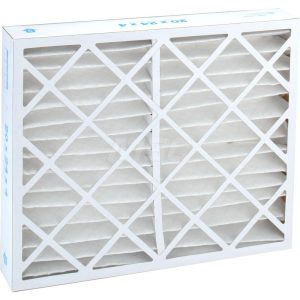 PRO-SOURCE Pleated Air Filter: Wire-Backed Pleated, MERV 8, Synthetic, 35% Efficient, 20" High, 24" Wide, 4" Deep PRO10398