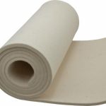 BUFFALO FELT PRODUCTS CORP. 12 x 60 x 1/4" White Pressed Wool Felt Sheet F-1 1/4"X1'
