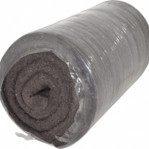 BUFFALO FELT PRODUCTS CORP. 12 x 72 x 1" Gray Pressed Wool Felt Sheet F-13 1"X1'