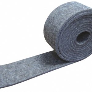 BUFFALO FELT PRODUCTS CORP. 1/8 Inch Thick x 1-1/2 Inch Wide x 10 Ft. Long, Felt Stripping 1/8X1.5X10'PF7