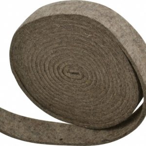 BUFFALO FELT PRODUCTS CORP. 1/8 Inch Thick x 1 Inch Wide x 10 Ft. Long, Felt Stripping 1/8X1X10'PLNF3