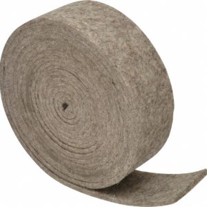 BUFFALO FELT PRODUCTS CORP. 1/8 Inch Thick x 1-1/2 Inch Wide x 10 Ft. Long, Felt Stripping 1/8X1.5X10'PF3