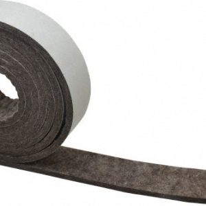 BUFFALO FELT PRODUCTS CORP. 1/4 Inch Thick x 2 Inch Wide x 10 Ft. Long, Felt Stripping 1/4X2X10'ADHF3