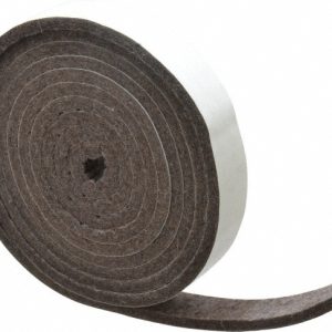 BUFFALO FELT PRODUCTS CORP. 1/4 Inch Thick x 1 Inch Wide x 10 Ft. Long, Felt Stripping 1/4X1X10'ADHF7
