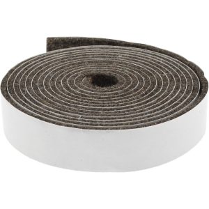 BUFFALO FELT PRODUCTS CORP. 1/8 Inch Thick x 1 Inch Wide x 10 Ft. Long, Felt Stripping 1/8X1X10'ADF13
