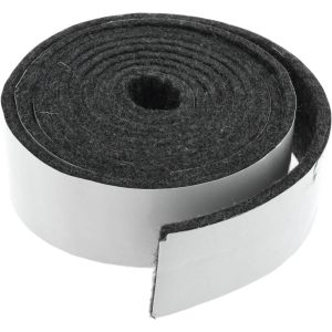 BUFFALO FELT PRODUCTS CORP. 1/4 Inch Thick x 2 Inch Wide x 10 Ft. Long, Felt Stripping 1/4X2X10'ADF13