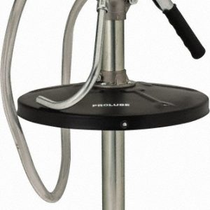 PRO-LUBE Lever Hand Drum Pump: 0.47 oz/Stroke, Oil Lubrication, Aluminum BLP/02