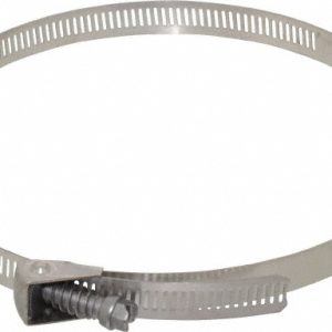 IDEAL TRIDON Worm Gear Clamp: SAE 104, 3 to 7" Dia, Stainless Steel Band M550104706