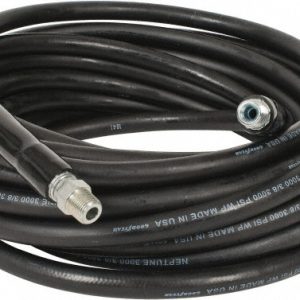 CONTINENTAL CONTITECH 50' Long, 3/8" Fitting, Swivel Fitting, 0 to 250&deg;F, Synthetic Rubber High Temp & High Pressure Hose 20023570