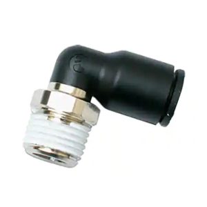 LEGRIS Push-to-Connect Fitting: Male Elbow, NPT & UNF, 1/2" OD 3109 62 18