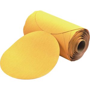 ARC ABRASIVES PSA Discs; Disc Diameter: 5 ; Grade: Very Fine ; Grit: 150 ; Abrasive Material: Aluminum Oxide ; Product Type: Disc ; Backing Material: Paper 3496709