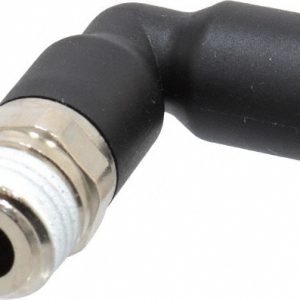 LEGRIS Push-To-Connect Tube to Male BSPT Tube Fitting: Extended Male Elbow, 1/4" Thread 3129 08 13