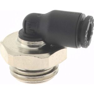 LEGRIS Push-To-Connect Tube Fitting: Male Elbow, 1/4" Thread 3199 04 13