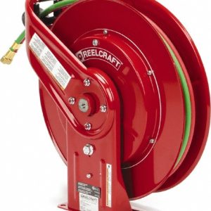 REELCRAFT 19" Long x 7" Wide x 20-1/4" High, 1/4" ID, Welding Hose Reel TW7450 OLPT