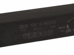 SECO Indexable Threading Toolholder: External, Right Hand, 1 x 1" Shank 02462821