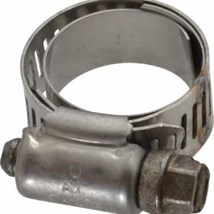 IDEAL TRIDON Worm Gear Clamp: SAE 10, 11/16 to 1-1/16" Dia, Stainless Steel Band M615010706