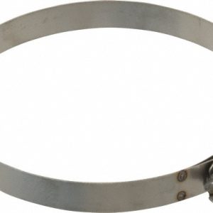 IDEAL TRIDON Worm Gear Clamp: SAE 64, 3-9/16 to 4-1/2" Dia, Stainless Steel Band M615064706