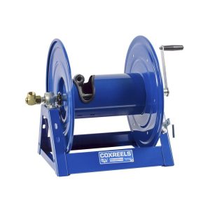 COXREELS Hose Reel without Hose: 3/4" ID Hose, 100' Long, Hand Crank 1125-5-100