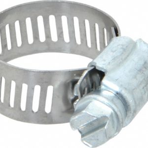 IDEAL TRIDON Worm Gear Clamp: SAE 10, 9/16 to 1-1/16" Dia, Carbon Steel Band 5210051