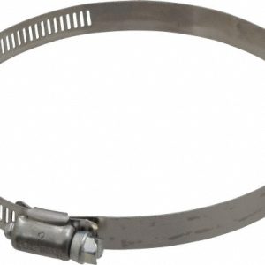 IDEAL TRIDON Worm Gear Clamp: SAE 72, 3 to 5" Dia, Stainless Steel Band 5772051