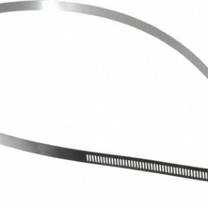 IDEAL TRIDON Worm Gear Clamp: SAE 224, 12-1/2 to 14-1/2" Dia, Stainless Steel Band M620224106