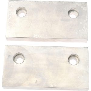 GIBRALTAR Vise Jaw: 6.00" Wide, 3" High, 1.0000" Thick, Flat 428-1085