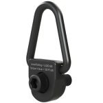 ADB HOIST RINGS Side Pull Hoist Ring: Screw-On, 4000 lb Capacity, 360° 36320