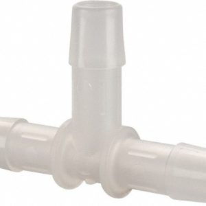 ELDON JAMES CORPORATION Barbed Tube Tee: Single Barb, 3/8" Barb T0-6PP