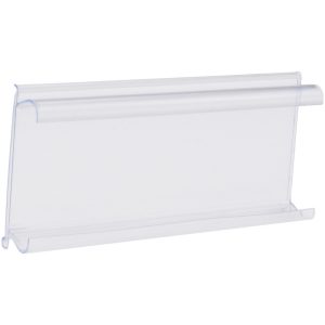 AIGNER LABEL HOLDER 3 Long x 1-1/4 Wide, Snap On Back, Label Holder WR-1253