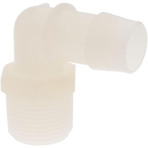 ELDON JAMES CORPORATION Barbed Tube Elbow: Single Barb, 3/4" Barb, 3/4" NPT L12-12NK7