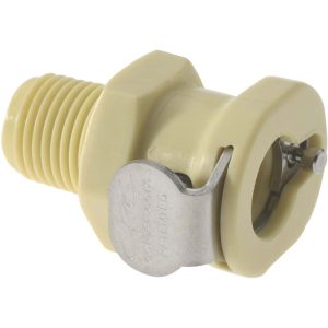 CPC COLDER PRODUCTS 1/8" Nominal Flow, 1/8 NPT Thread, Female, Inline Threaded-Female Socket PMCD100212