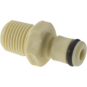 CPC COLDER PRODUCTS 1/8" Nominal Flow, 1/8 NPT Thread, Male, Inline Threaded-Male Plug PMC240212