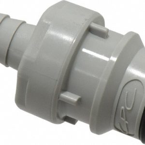 CPC COLDER PRODUCTS 3/8" Nominal Flow, 3/8" ID, Male, Inline Hose Barb-Male Plug HFC22612
