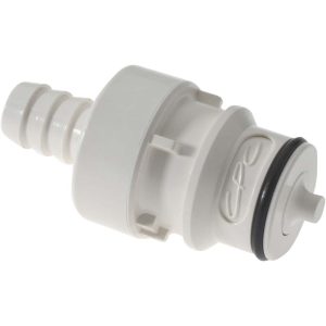 CPC COLDER PRODUCTS 3/8" Nominal Flow, 3/8" ID, Male, Inline Hose Barb-Male Plug HFCD22635