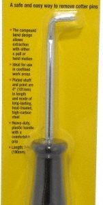 GENERAL 7-1/2" OAL Carbon Steel Cotter Pin Puller Awl 64