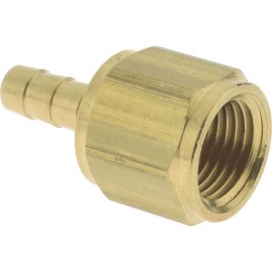 DIXON VALVE & COUPLING Barbed Hose Fitting: 1/8" x 1/8" ID Hose, Female Connector 1040202C