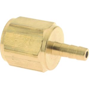 DIXON VALVE & COUPLING Barbed Hose Fitting: 1/4" x 1/8" ID Hose, Female Connector 1040204C