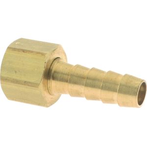 DIXON VALVE & COUPLING Barbed Hose Fitting: 1/4" x 5/16" ID Hose, Female Connector 1260504C
